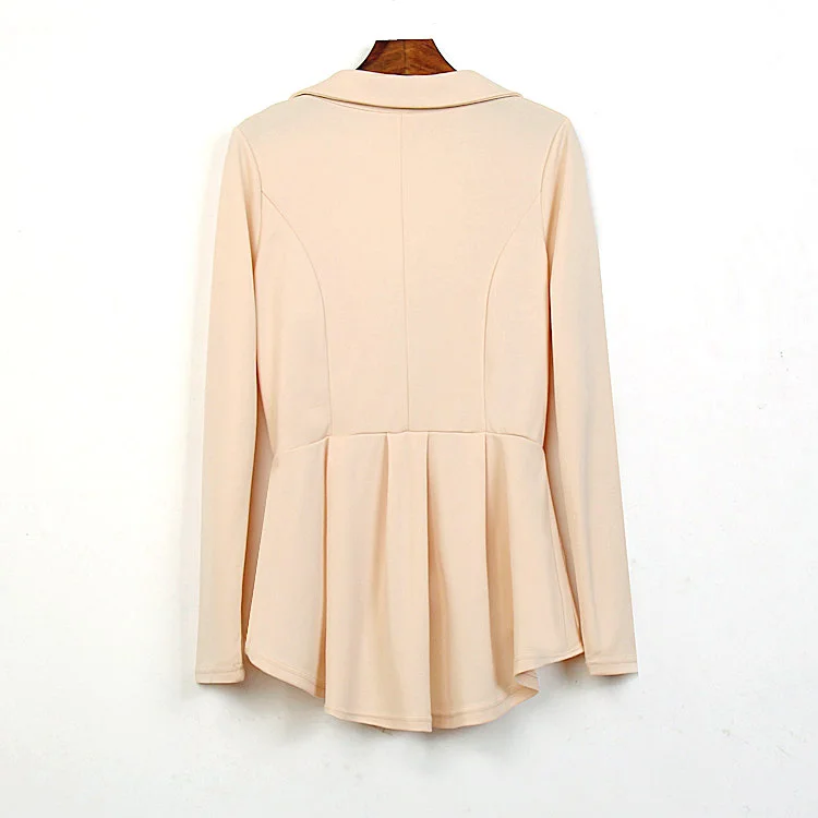 Mr.nut one button slim slim coat short short long irregular small suit fashion office tide ladies blazer