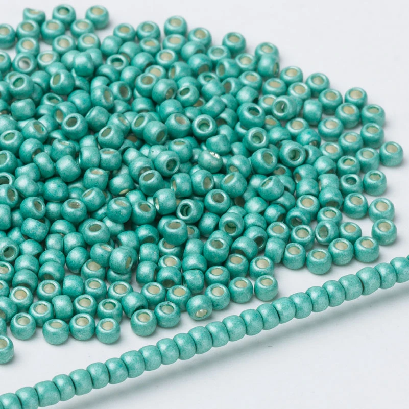 Тайдианские круглые металлические TOHO бусины Япония для изготовления ювелирных изделий из бисера 10 г/лот 11/0 около 1000 штук - Цвет: TOHO561F