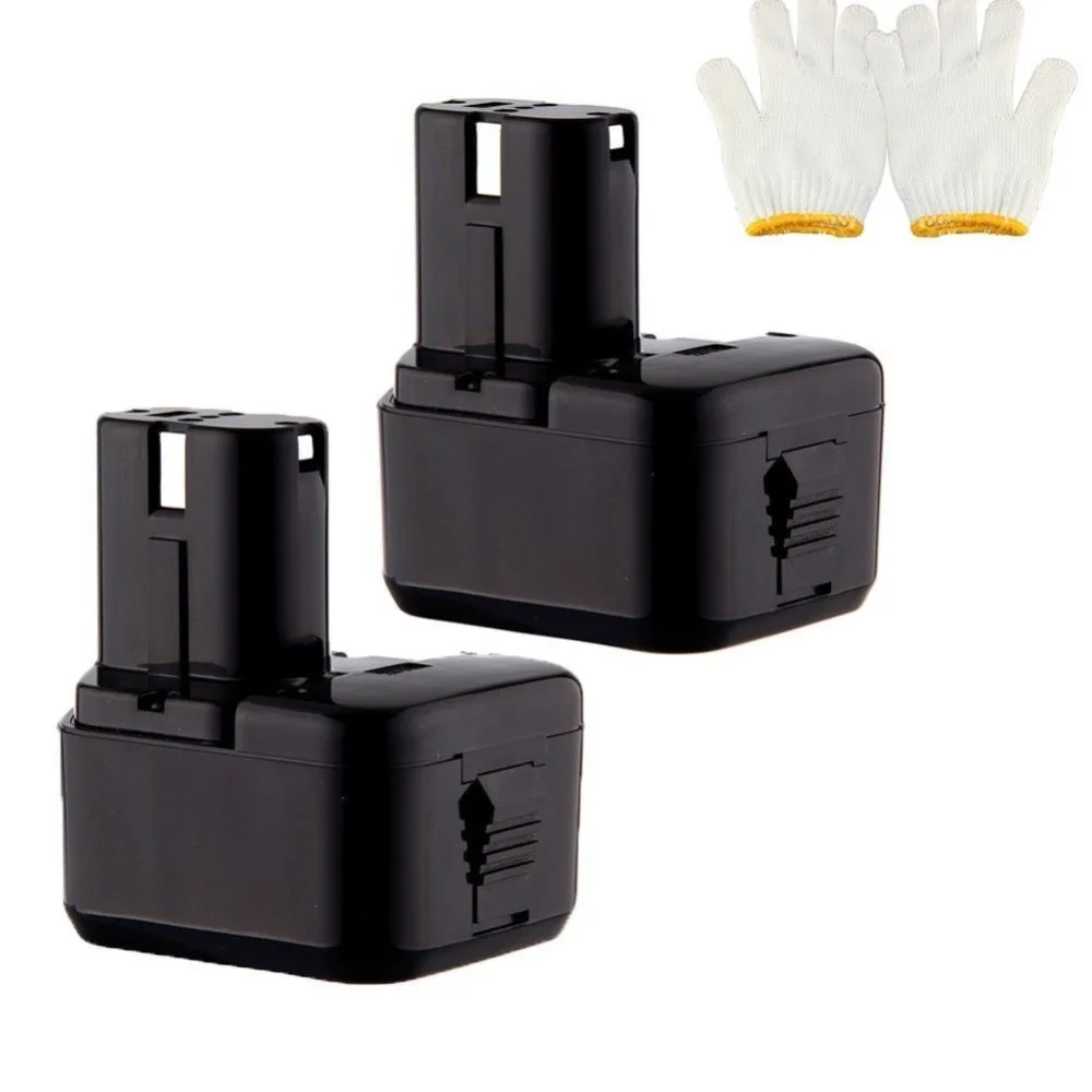 

Ni-MH 4000mAh 4.0Ah 12V Cordless Drill Power Tool Replacement Battery for Hitachi EB1212S EB1214L EB1214S Battery(1 Piece)