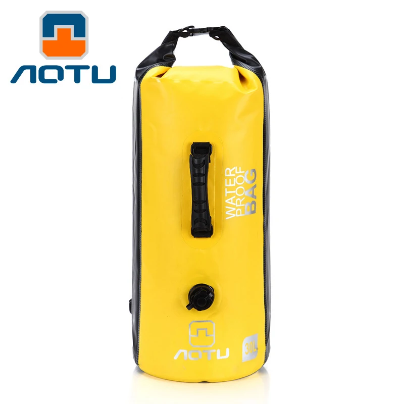 

30L Good Quality Waterproof Dry Bag Outdoor Swimming Camping Rafting Storage Sack with with Adjustable Double Shoulder Straps