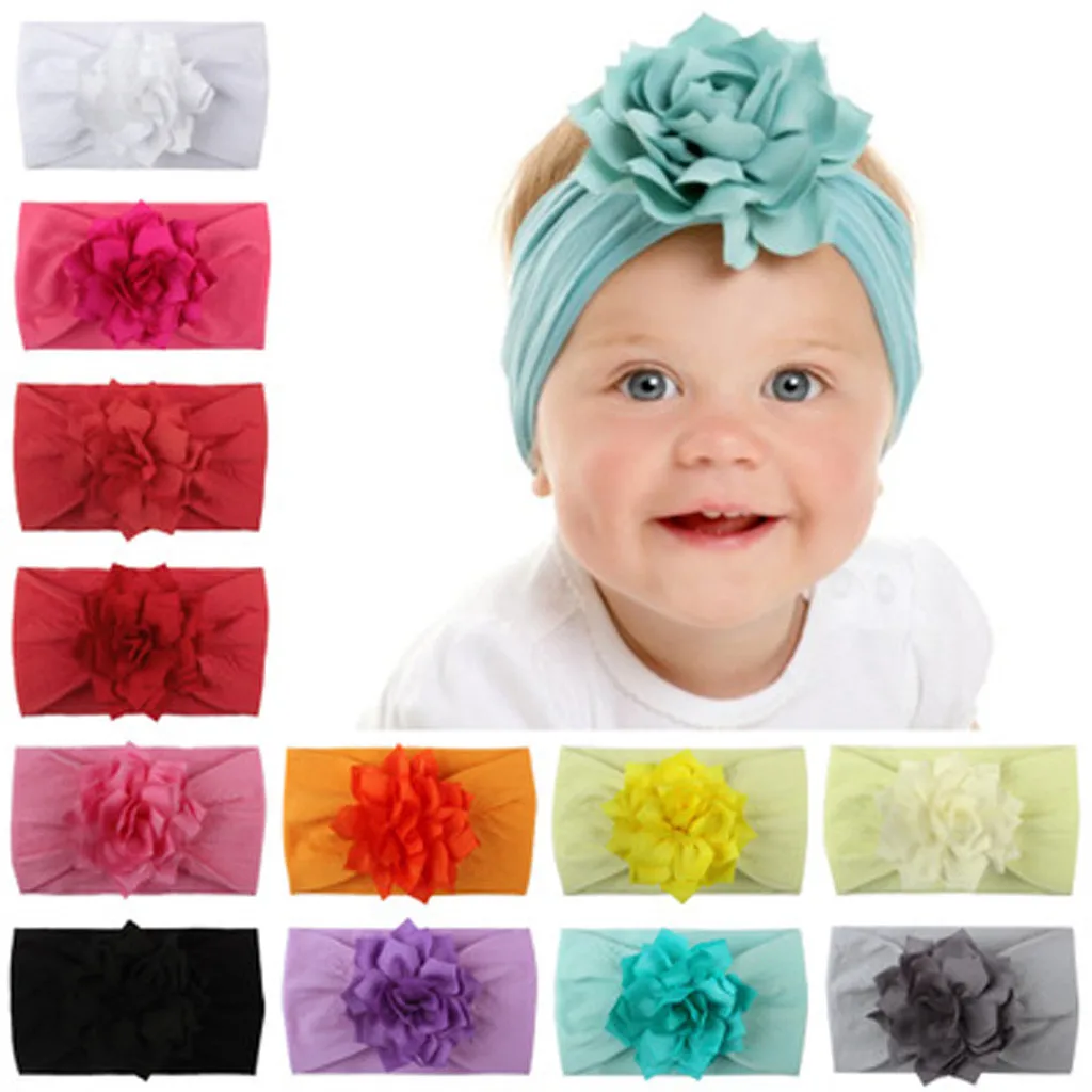 big bow headwrap for baby