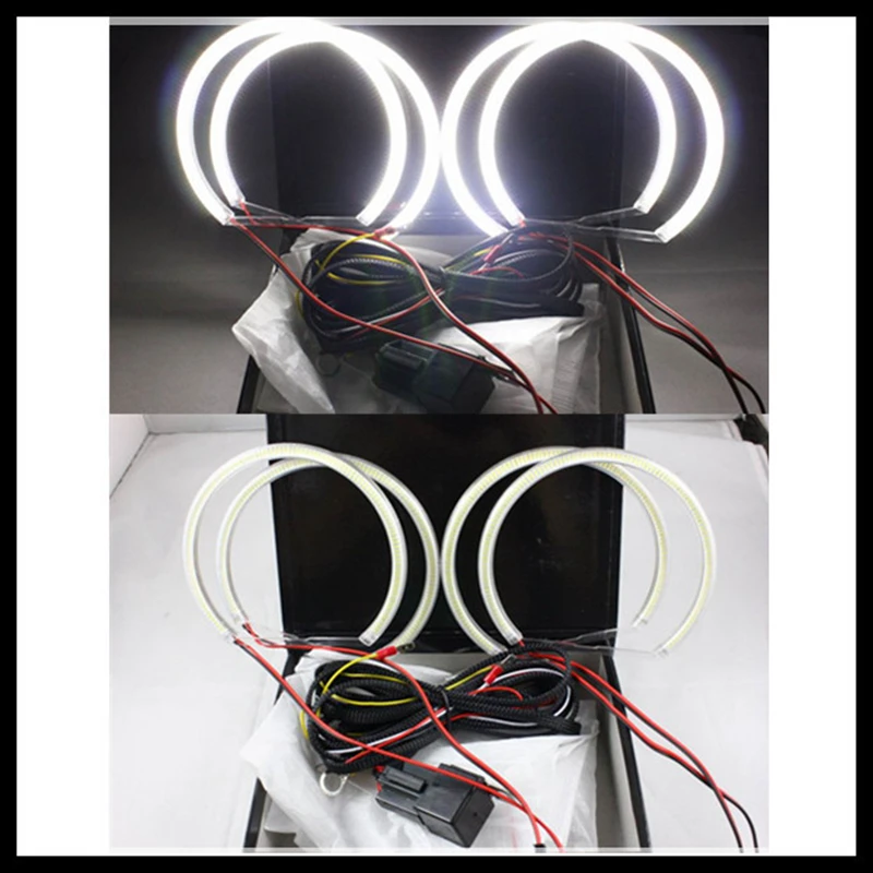 Rockeybright 4X131mm е36 е38 Е39 гало кольцо глаза ангела комплект 120smd света светодиодные ангельские глазки для БМВ E46 проектор Rockeybright 4X131mm е36 е38 Е39 гало кольцо глаза ангела комплект 120smd света светодиодные ангельские глазки для БМВ E46 проектор