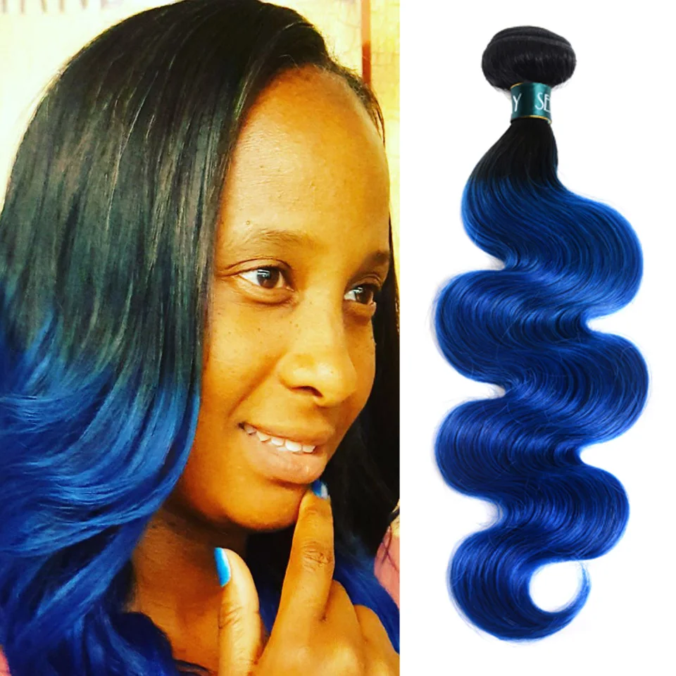 body-wave-blue-color-ombre-brazilian-hair