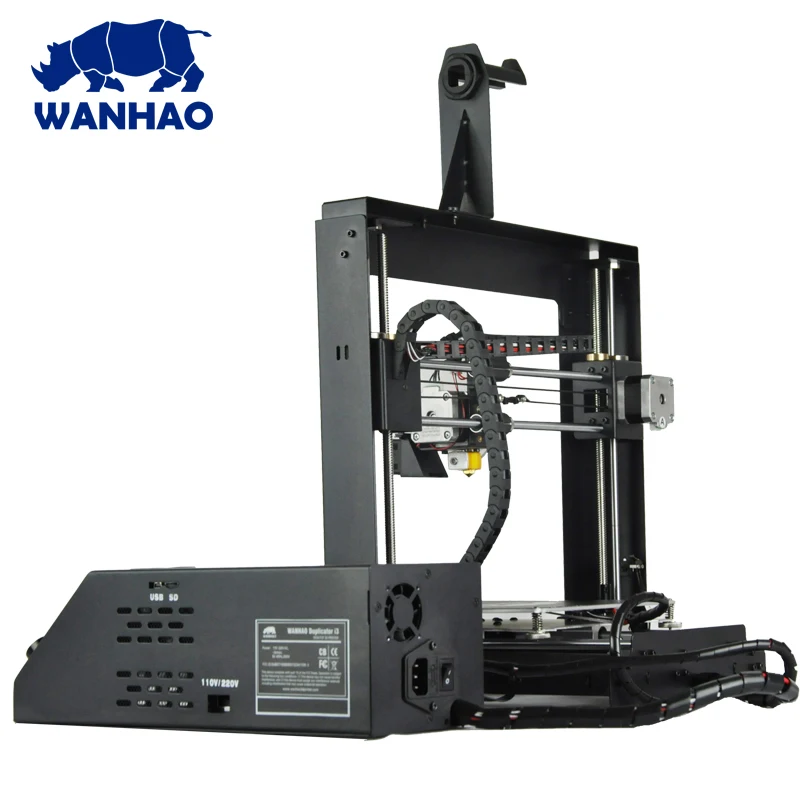 WANHAO самый продаваемый I3 V2.1 одиночный Экструдер 3d принтер Модернизированный до V2 1