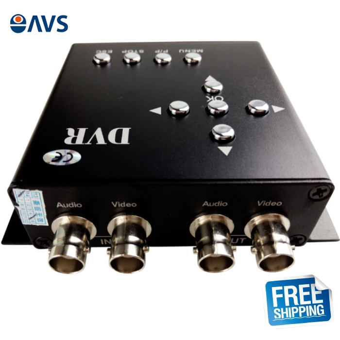  Mini Vehicle Security CCTV System 1CH Mobile DVR with Power Supply Kit - 32248224376