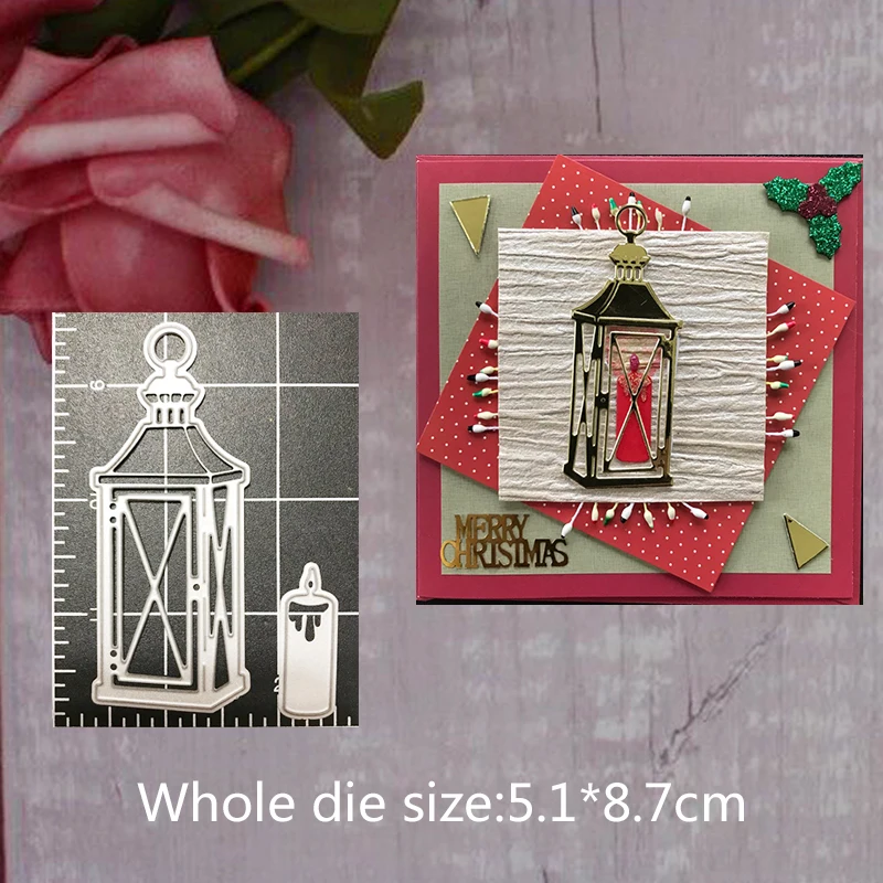 

Cutting Dies Stencils for Scrapbooking Card Decor Diy Crafts Die-cutting and cutting dies 5.1*8.7CM