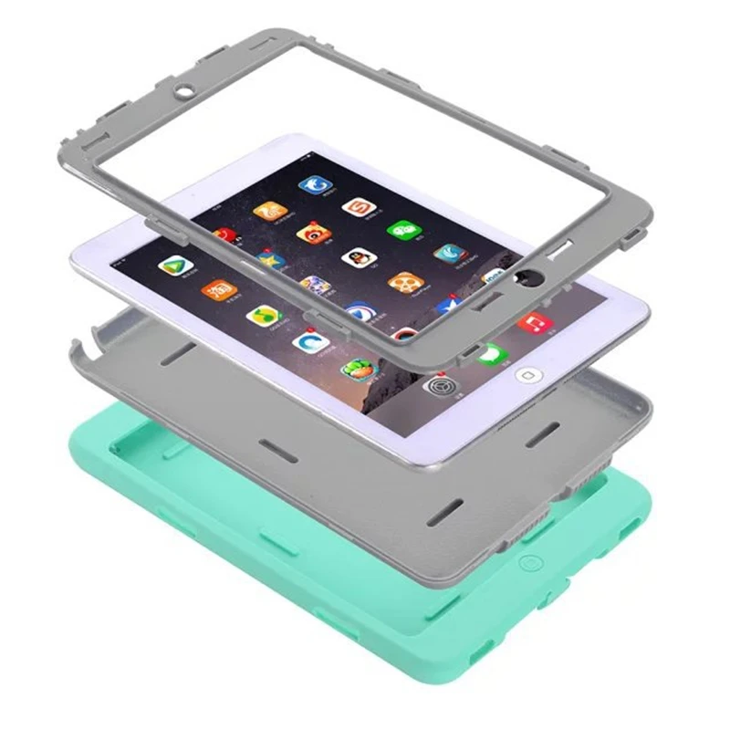 Для нового iPad Pro 12 9 2017 чехол Гибридный сверхмощный противоударный для планшета