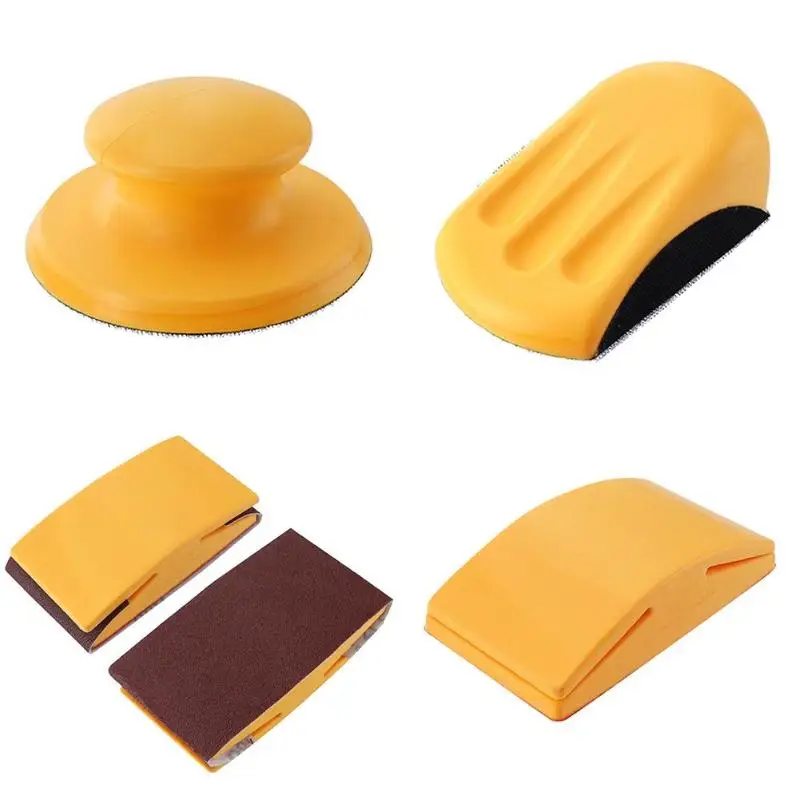 

5 inch Handheld Belt Sander Sand Devil Sand Paper Sanding Block Abrasive Sandpaper Sand Cloth Block Paper Sanding Block