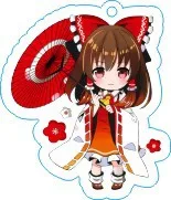 TouHou Project аниме акриловый брелок Hakurei Reimu Kirisame Marisa модные милые забавные Подвески