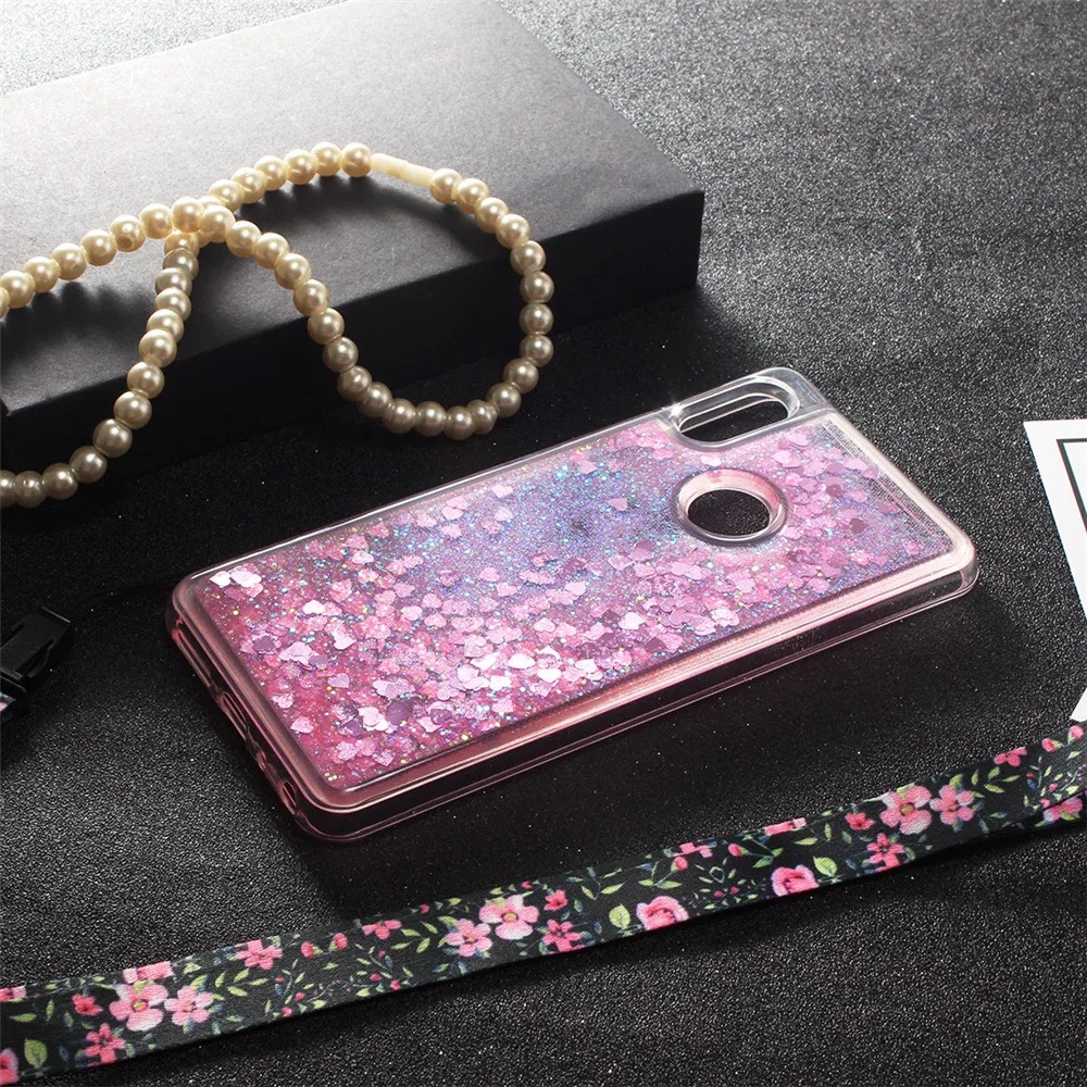 Luxury Glitter Flamingo Case For Xiaomi 6X A2 Cover Silicone Soft Cases For Xiao Mi 6X A2 Dynamic Liquid Quicksand Case Coque10