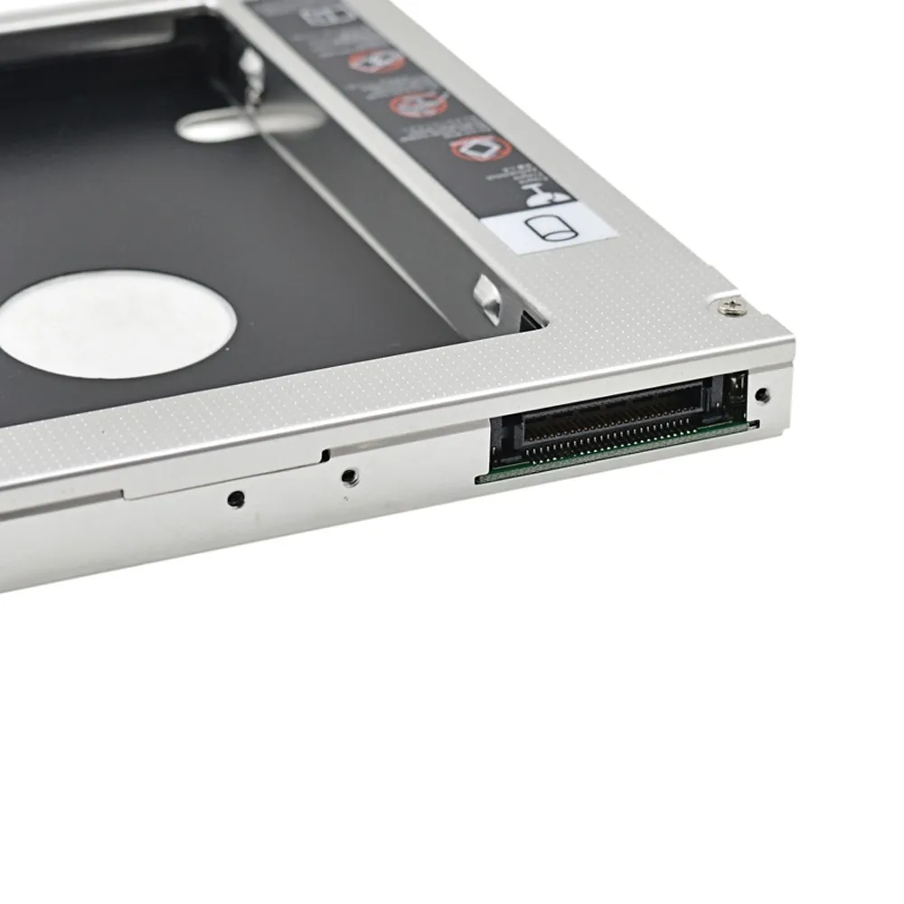 SATA IDE/SATA 2nd HDD Caddy 12,7 мм 2," чехол для SSD, HDD корпус по индивидуальному заказу для Dell D600 D610 D620 D630 D810 D820 D830 компакт-дисков/DVD-ROM