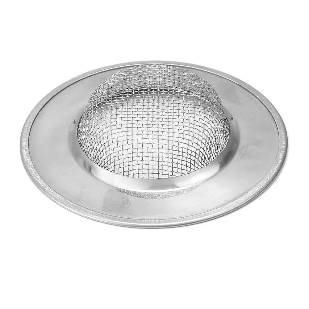 Us 1 8 10 Off Stainless Steel Mesh Sink Strainer Filter Barbed Wire Bathtub Hair Catcher Stopper Shower Drain Cover For Bathroom Kitchen Tools In