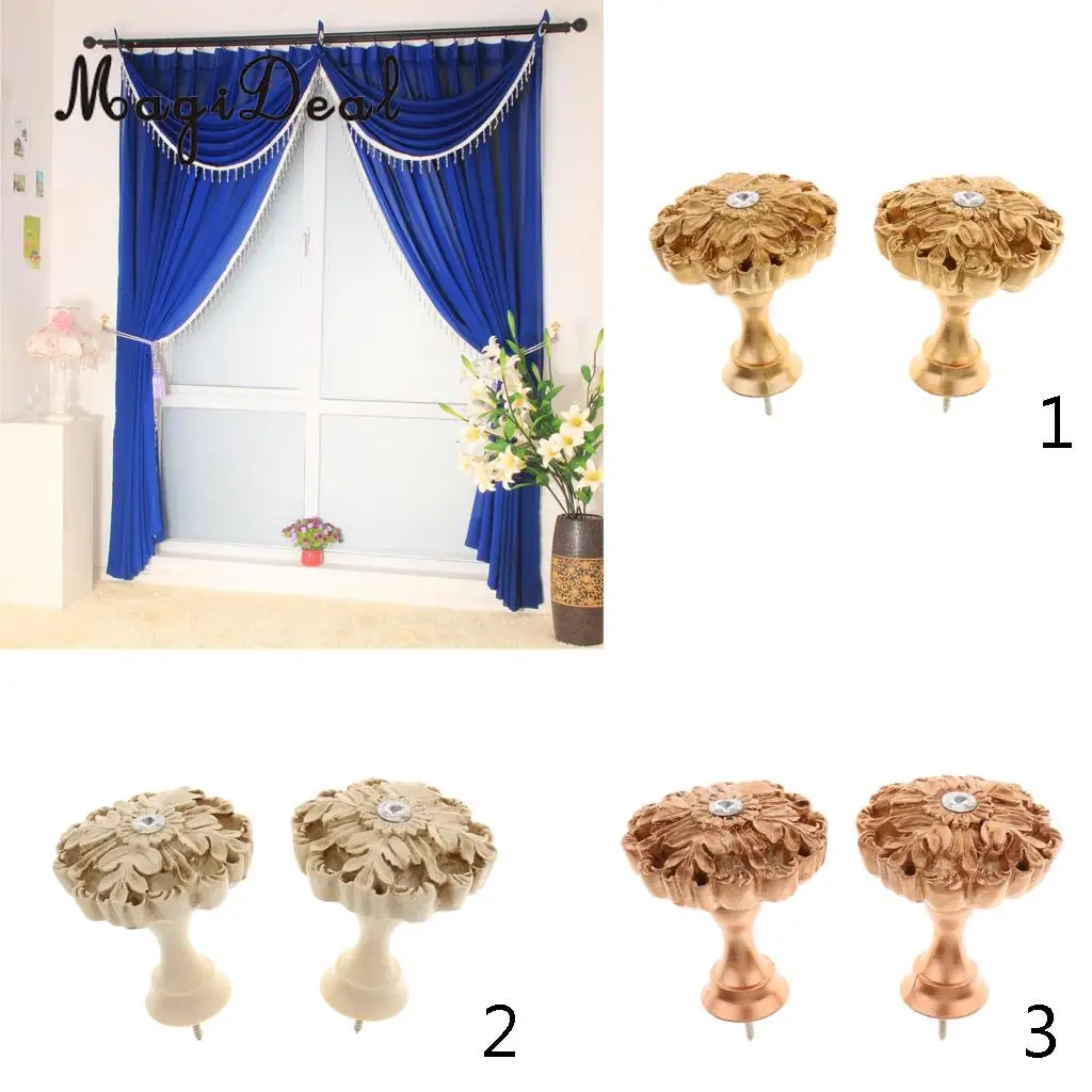 Aliexpress com Buy MagiDeal Retro European  Style Curtain 