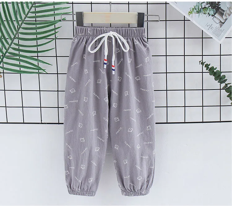 DZIECKO/Одежда для маленьких девочек; рождественские детские штаны-шаровары; брюки из хлопка; штаны для малышей с эластичной резинкой на талии; одежда для детей