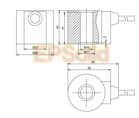 O envio gratuito de bobina ip68 à