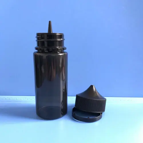

20pcs 100ml Plastic PET Black Dropper Bottles Liquid E Juice Eye Drop Bottle Pointed Tip Childproof Cap Vape Oil Fill Container