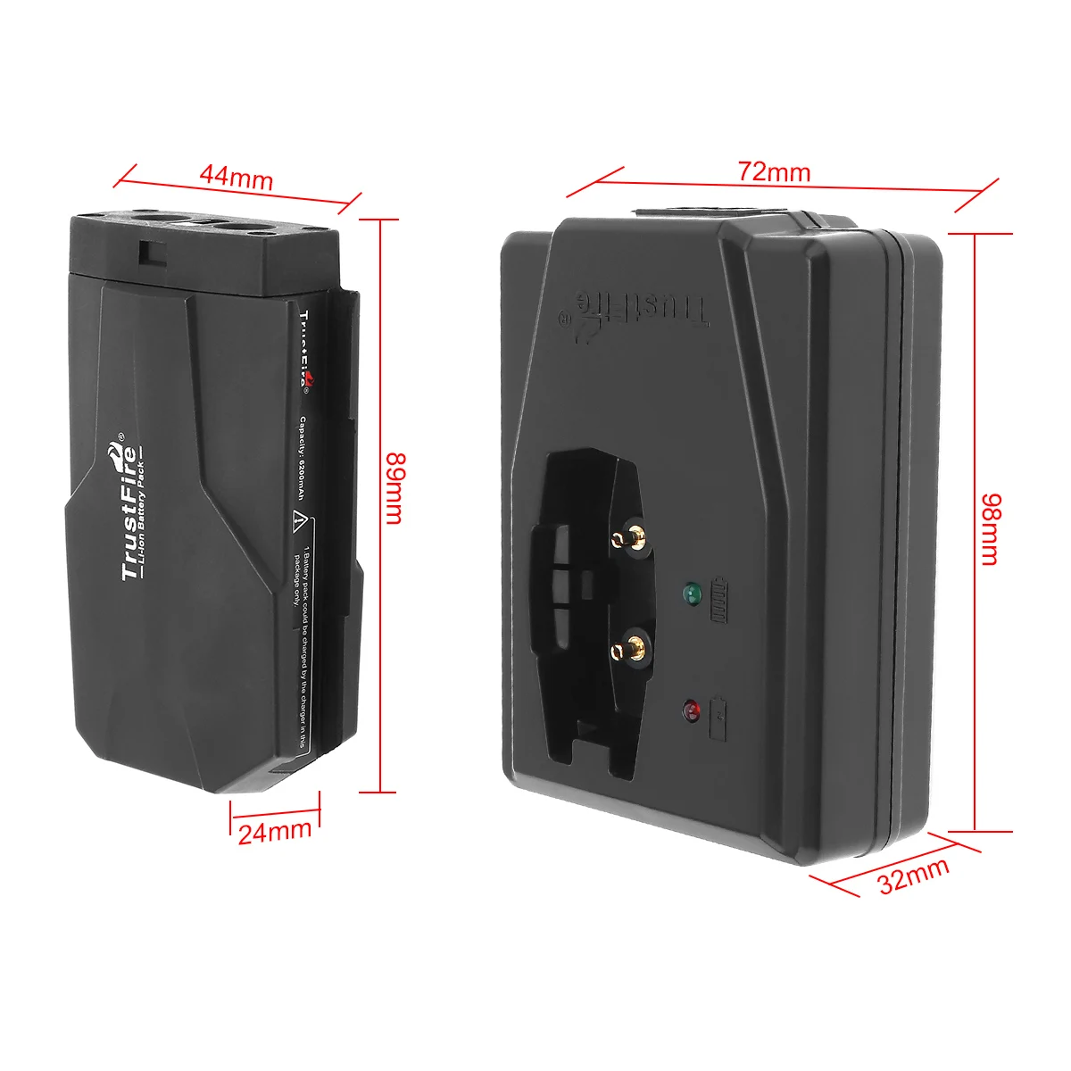TrustFire 3 переключатель режима D016 2x XM-L2 светодиодный 4,2 в водонепроницаемый велосипедный головной светильник+ 6200 мА/ч аккумуляторный комплект для Велосипедный светильник
