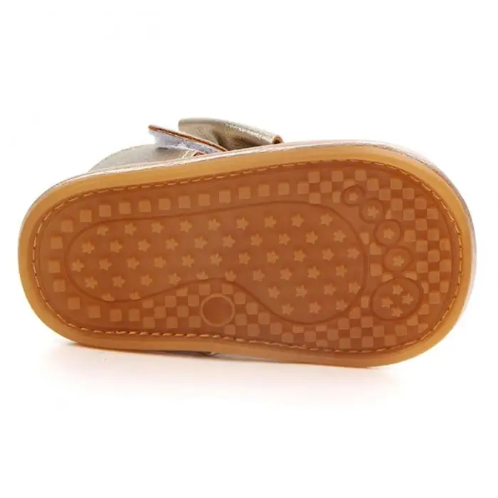 Não-deslizamento do Plutônio Anos de Idade Meninas Macio Inferior Arco Princesa Bebê Criança Sandálias Moda 0-1 Sapatos Yh-17 18 Sandálias e tamancos