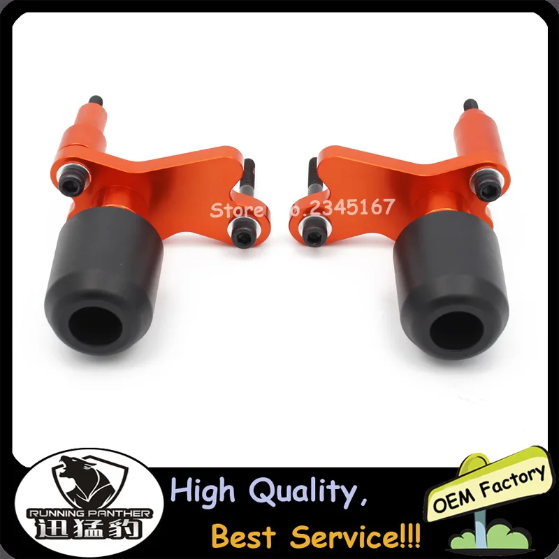 New CNC Aluminum Motorcycle Falling Protection Frame Sliders Protector For KTM 1290 Superduke