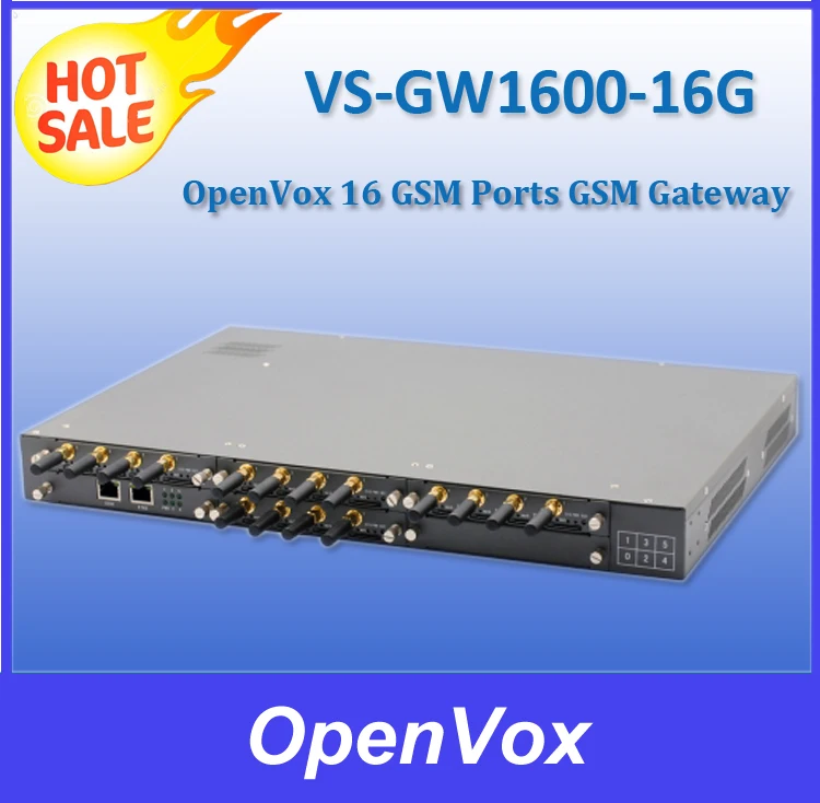 OpenVox VS-GW1600-16G ---- 16 Портов GSM VoIP Шлюз Для СИМ-Карт Каналов | Компьютеры и офис