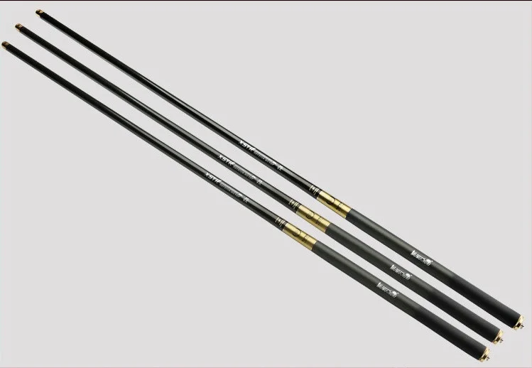 NEW 2.7m-6.3m Multifunction Spinning Rod carbon fishing fish pole telescopic Travel fishing rod ultrashort Fishing Tackle