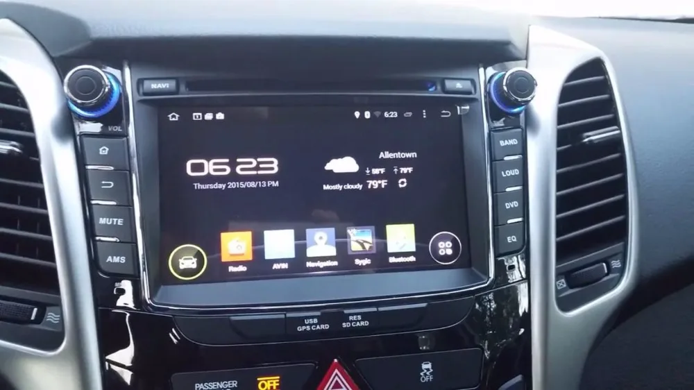 Best IPS DSP  Android 9.0 4GB  64GB ROM Car DVD Player Wifi 4G Bluetooth  RADIO GPS  Map For Hyundai I30 Elantra GT 2012 2013 2014 2