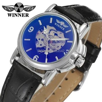 

Winner Wome's Watch Newest Design Watches Lady Top Quality Watch Factory Shop Free Shipping WRL8011M3S6