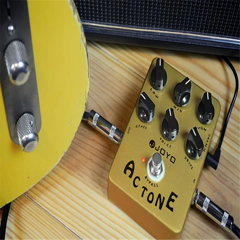 Профессиональный Гитарный Эффект Педали JOYO JF 13 True Bypass дизайн AC тон Vox Amp симулятор