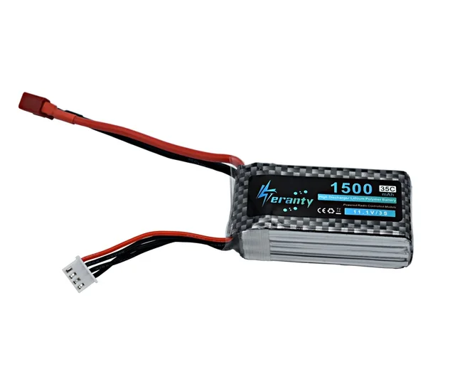 High Power 3S 11.1v 1500mAh 35C LiPo Battery T/XT60/JST/EC3 Plug 11.1 v Rechargeable Battery For RC Car Airplane Helicopter Part