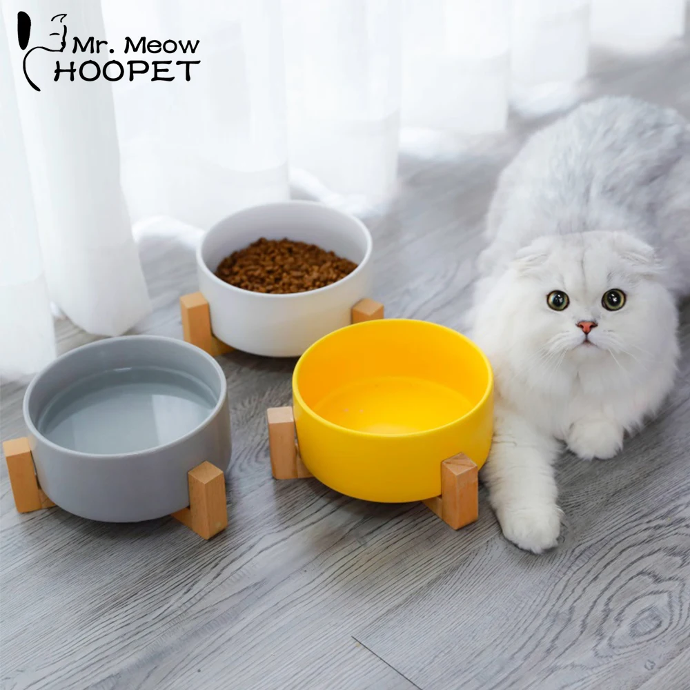 Чаша для кошек Hoopet бутылочка подачи воды в Поильник собак миска котят питьевая