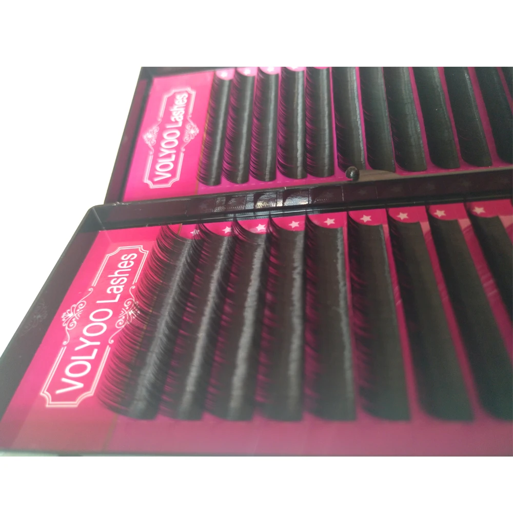 VOLYOO 1 коробка шелковые C/D гибкие 3D Искусственные ресницы|eye lashes|false eye lashesindividual