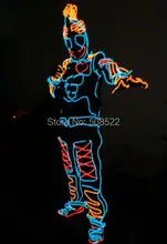 LED Costumes The EL wires luminescent costumes , support design order