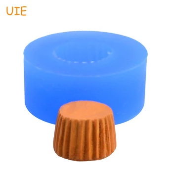 

GYL138U 14.4mm 3D Cake Tart Silicone Mould - Cupcake Base Mould Sugarcraft Mold for Resin, Polymer Clay, Fondant