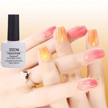 10 пилка для ногтей фототерапия лак для ногтей клей на водной основе лак для ногтей с функцией изменения цвета в зависимости от температуры градиентный цветной лак для ногтей