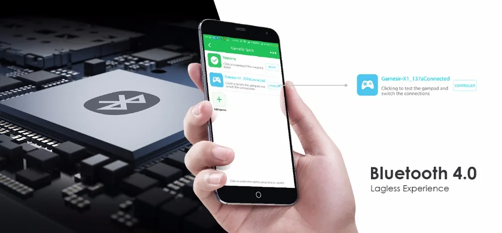 GameSir X1 PUBG Mobile Legends Bluetooth BattleDock конвертер клавиатуры и мыши адаптер для игры, AoV, RoS, ножи, бесплатный огонь