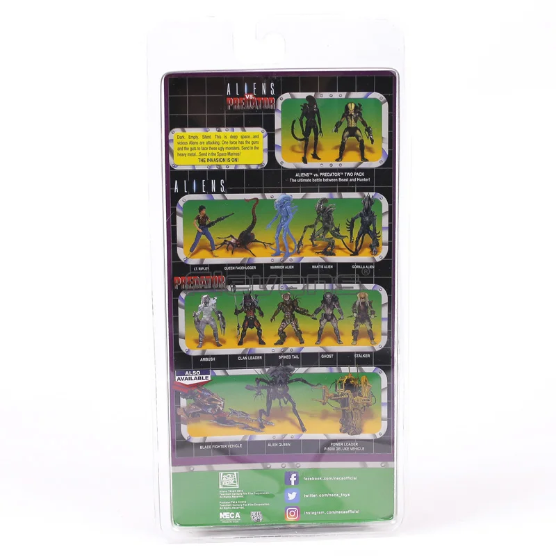 Инопланетянин NECA Series 10 Gorilla Mantis Alien queen Face Hugger ПВХ фигурка Коллекционная модель игрушки