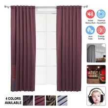 Arrowzoom 1 шт. панель 99.9% затемнение Теплоизоляция Звукоизоляция окна занавес