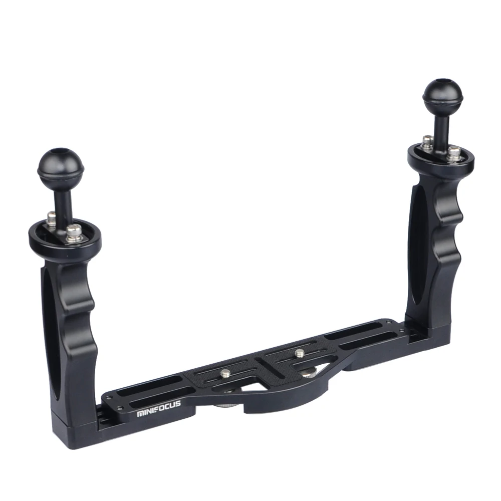 Handle Aluminium Alloy Tray Stabilizer Rig for Underwater Camera Housing Case Diving Tray Mount