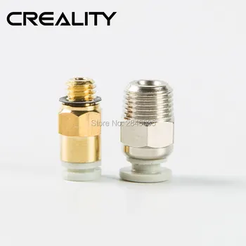 

Creality 3D Large Silver And Small Gold Direct Pneumatic Connectors 3D printer Parts for 3D printer Extruder