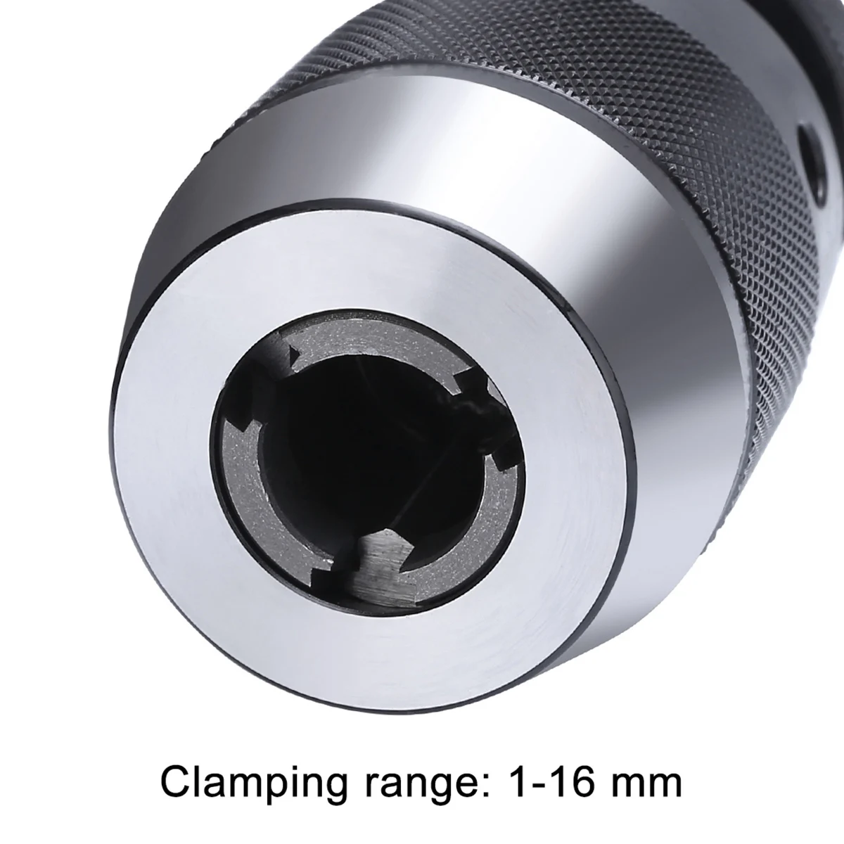 Drill Chuck B18 1-16mm Self Tighten Keyless Drill Chuck 90x48x48mm & MT2-B18 Arbor For Lathe Drill MK2