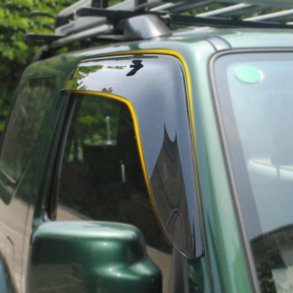 SHINEKA навесы для Suzuki Jimny 2007- Смола автомобиля дефлекторы окон лобовое стекло козырьки для Аксессуары для Jimny