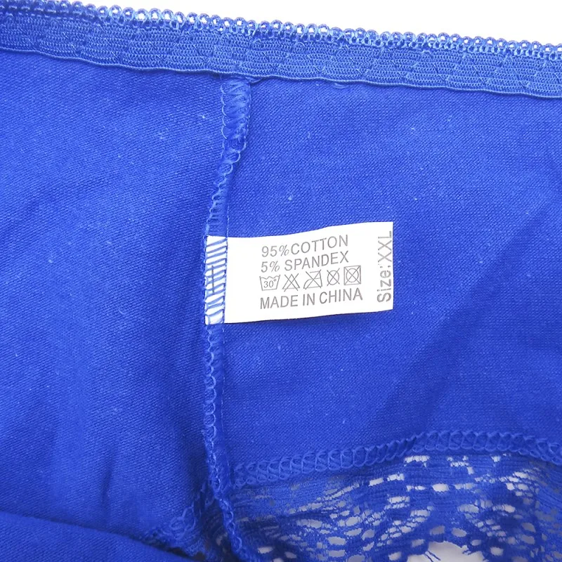 Женские трусики размером 2xl 3xl 4xl удобные хлопковые со средней посадкой ярких