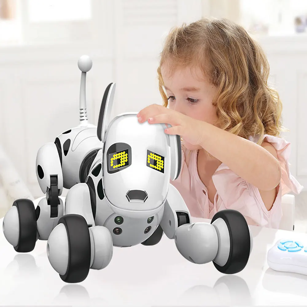 

Wireless Remote Control Smart Robot Dog Kids Toy Intelligent Talking Cute Cat RC Intelligen Toy Electronic Pet Birthday Gift