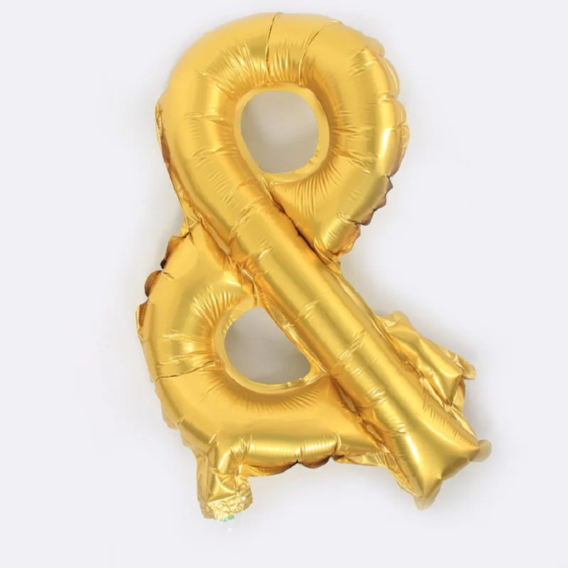 1" Символ воздушные шары и алюминиевые шары для свадьбы и дня рождения новогодний праздничный Декор праздничные сувениры Сувениры золото серебро - Цвет: Gold