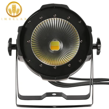 

IMRELAX High Power 100w COB LED Par Light Double Color Warm White DMX LED Par Stage Party Light