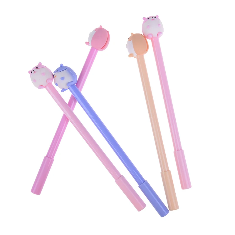 

1pcs/lot Lovely Hamster Gel Pen Signature Pen For School Office Supply Gift (Random Color)