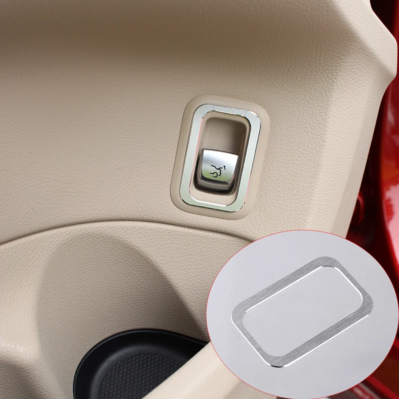 Aluminium Alloy Rear Trunk Button Cover Trim For Mercedes Benz C Class