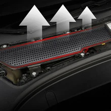 1 шт. украшение воздушный поток вентиляционная крышка отделка автомобиля для Tesla модель 3 17-19 аксессуары ABS отсутствие замены портативные автомобильные аксессуары