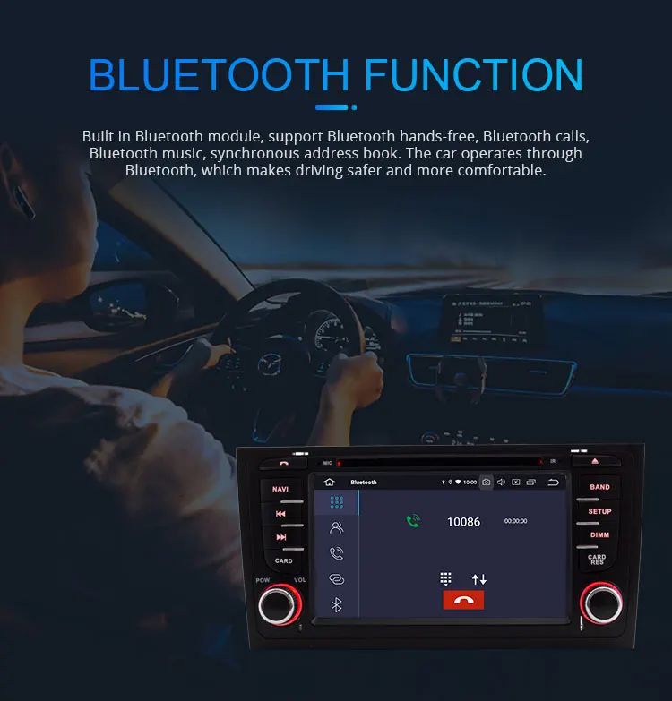 Clearance LJHANG 2 Din Android 9.0 Car DVD Player For AUDI A6 S6 RS6 1997-2004 GPS Navigation Multimedia Car Radio WIFI Auto Stereo IPS SD 7 Clearance LJHANG 2 Din Android 9.0 Car DVD Player For AUDI A6 S6 RS6 1997-2004 GPS Navigation Multimedia Car Radio WIFI Auto Stereo IPS SD 7