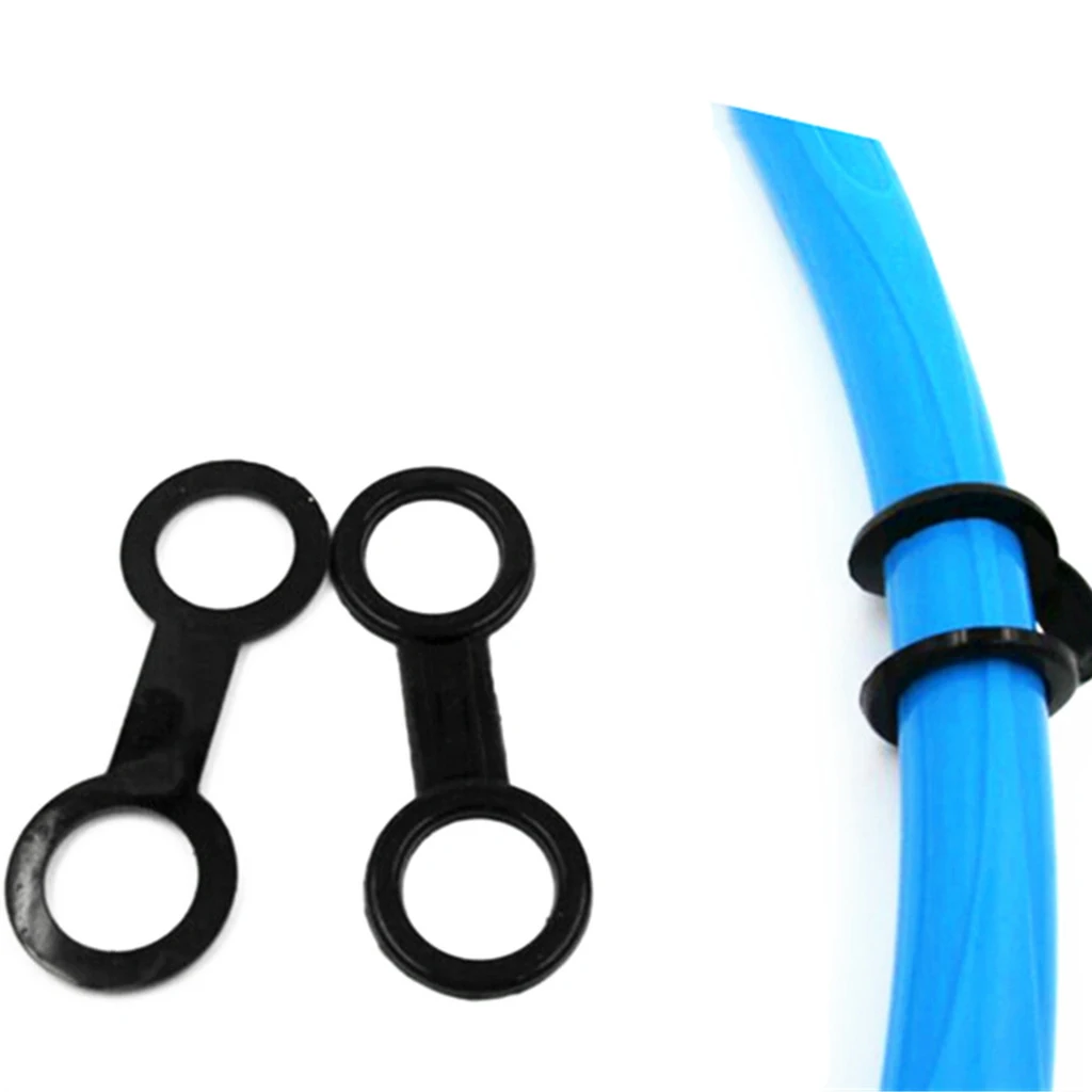 

Pack of 10pcs Universal 25mm/1'' Scuba Diving Snorkeling Silicone Snorkel Keeper Retainer